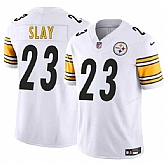 Men & Women & Youth Pittsburgh Steelers #23 Darius Slay Jr. White 2025 F.U.S.E. Vapor Untouchable Limited Stitched Jersey,baseball caps,new era cap wholesale,wholesale hats